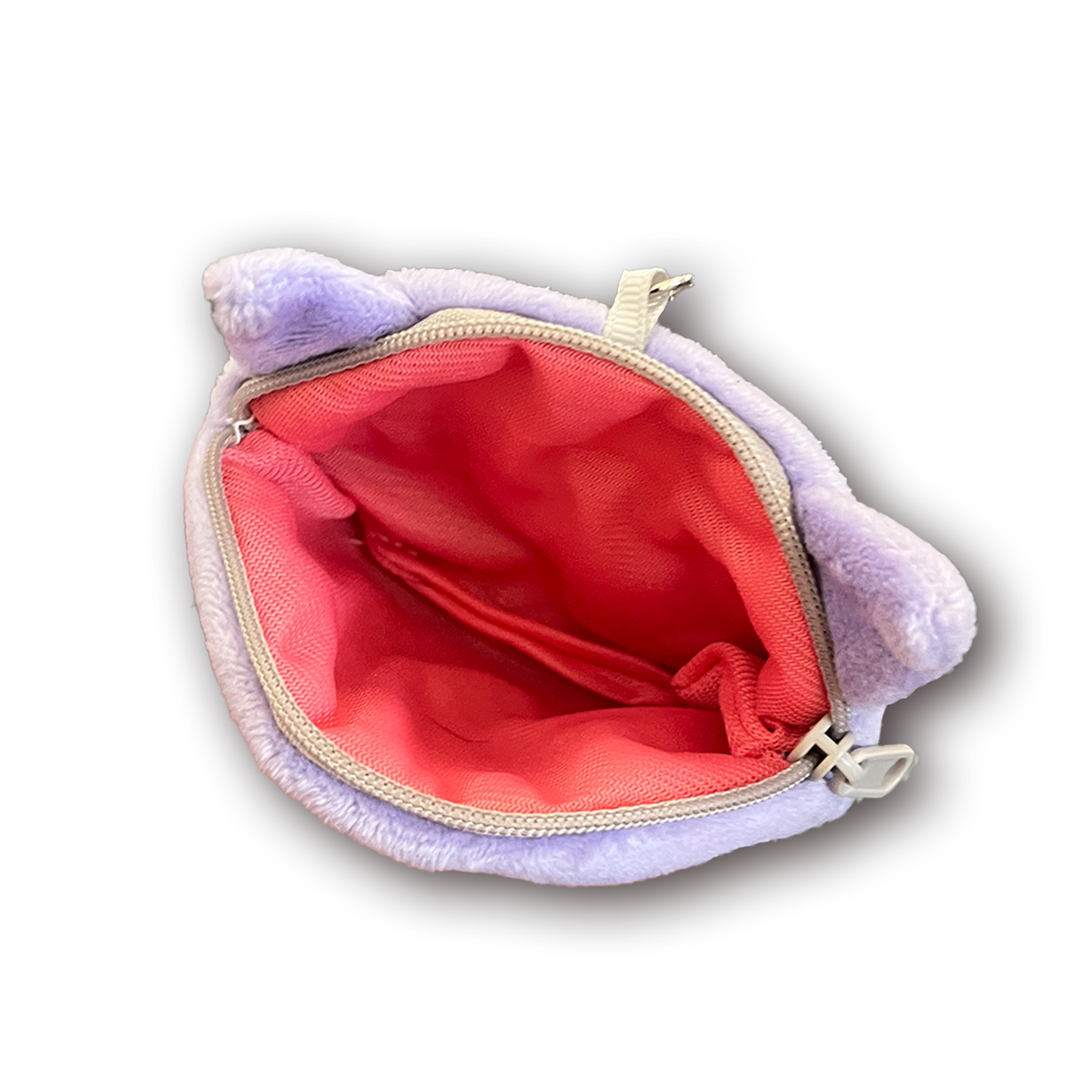 Knowledge Cat Zip Pouch Keychain