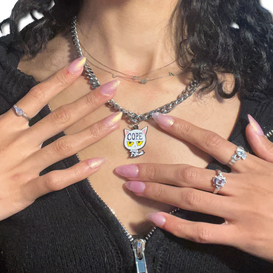 Cope Cat Necklace