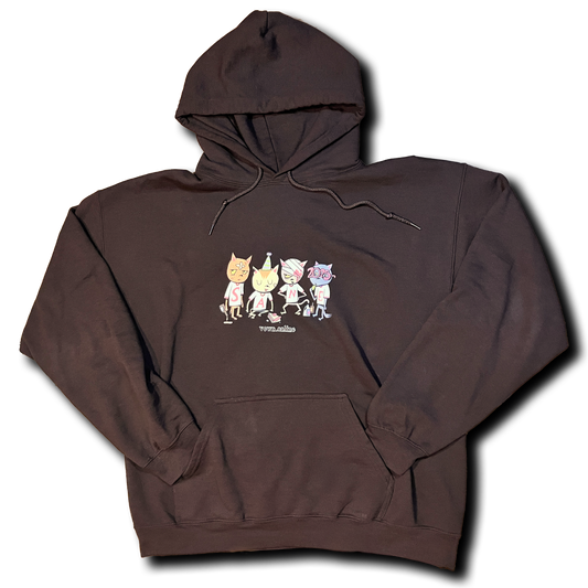 Sanity Cats hoodie - vewn