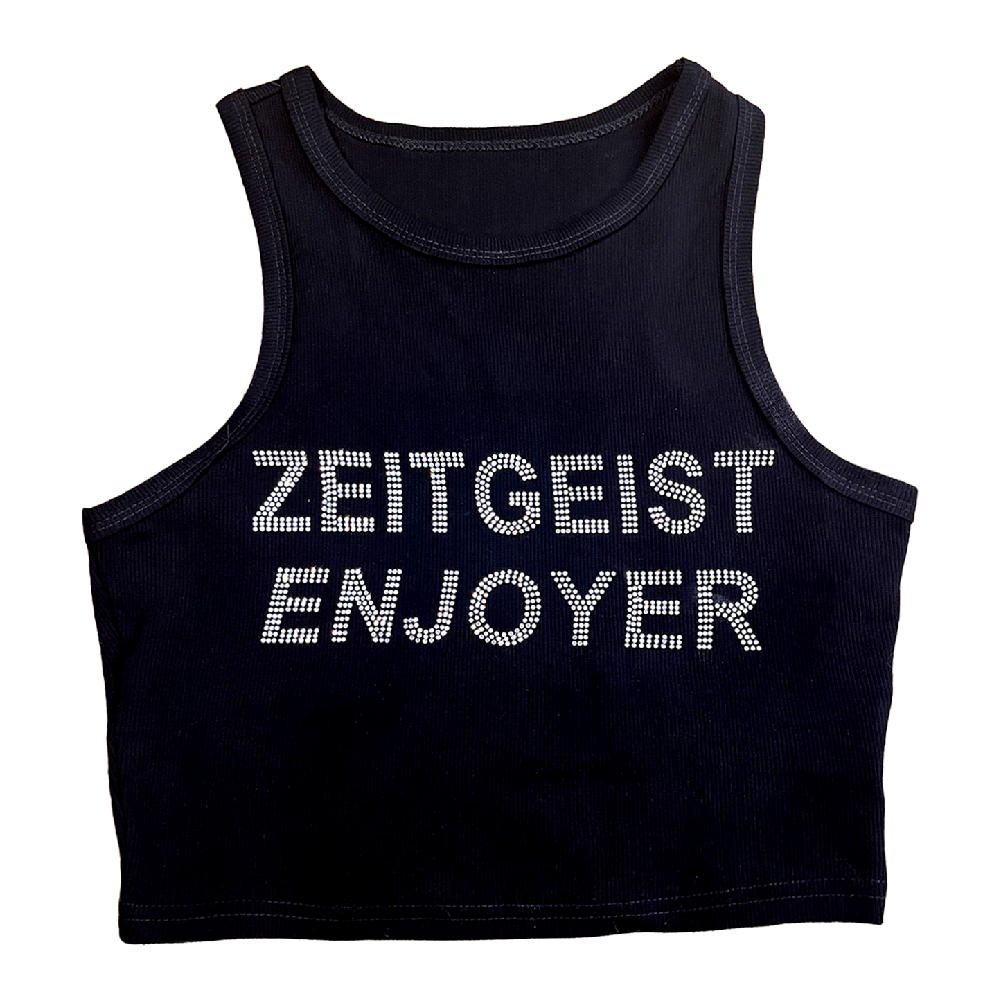 Zeitgeist Enjoyer Bedazzled Tank
