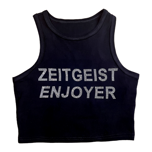 Zeitgeist Enjoyer Bedazzled Tank